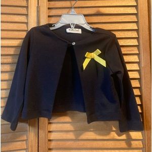 Rare, Too! Black Shrug/Cardigan